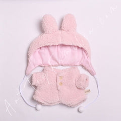 Doll Cloth Blossom Bunny Snuggle Set - 038