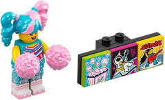 LEGO Minifigure - Cotton Candy Cheerleader, Vidiyo Bandmates Series 1 (10 or 12) [VIDIYO]