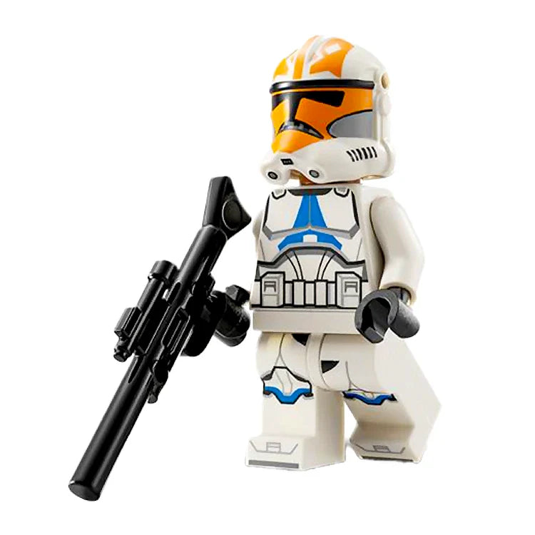 LEGO Minifigure - Clone Trooper, 501st Legion, 332nd Company (Phase 2) - Helmet with Holes and Togruta Markings [STAR WARS]