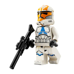 LEGO Minifigure - Clone Trooper, 501st Legion, 332nd Company (Phase 2) - Helmet with Holes and Togruta Markings [STAR WARS]