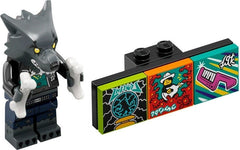 LEGO Collectable Minifigures - Werewolf Drummer (12 or 12) [Vidiyo Bandmates Series 1]