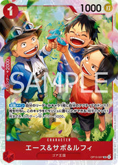 Ace & Sabo & Luffy OP13-007
