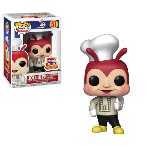 Ad Icons - Jollibee in Philippine Barong Independence Day Exclusive Pop! Vinyl #51