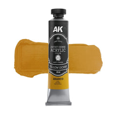 AK Interactive - Dense Acrylics - Yellow Ochre 20ml