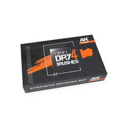 Ak Interactive - Brushes - Dry Brushes Set