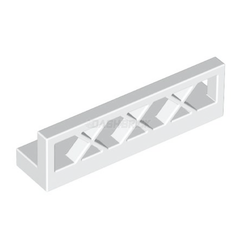 LEGO Fence 1 x 4 x 1, White [3633]