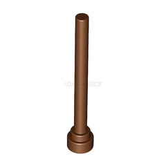 LEGO Antenna 4H - Flat Top, Bar, Reddish Brown [3957b]