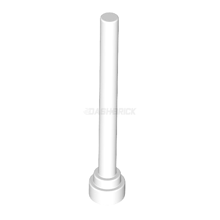 LEGO Antenna 4H - Flat Top, Bar, White [3957b] 395701