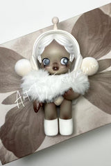 Skullpanda Baby White Moth
