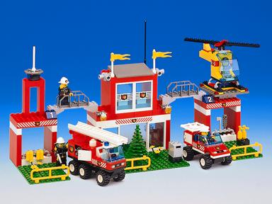 Blaze Brigade LEGO 6554