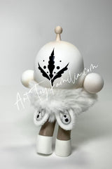 Skullpanda Baby White Moth
