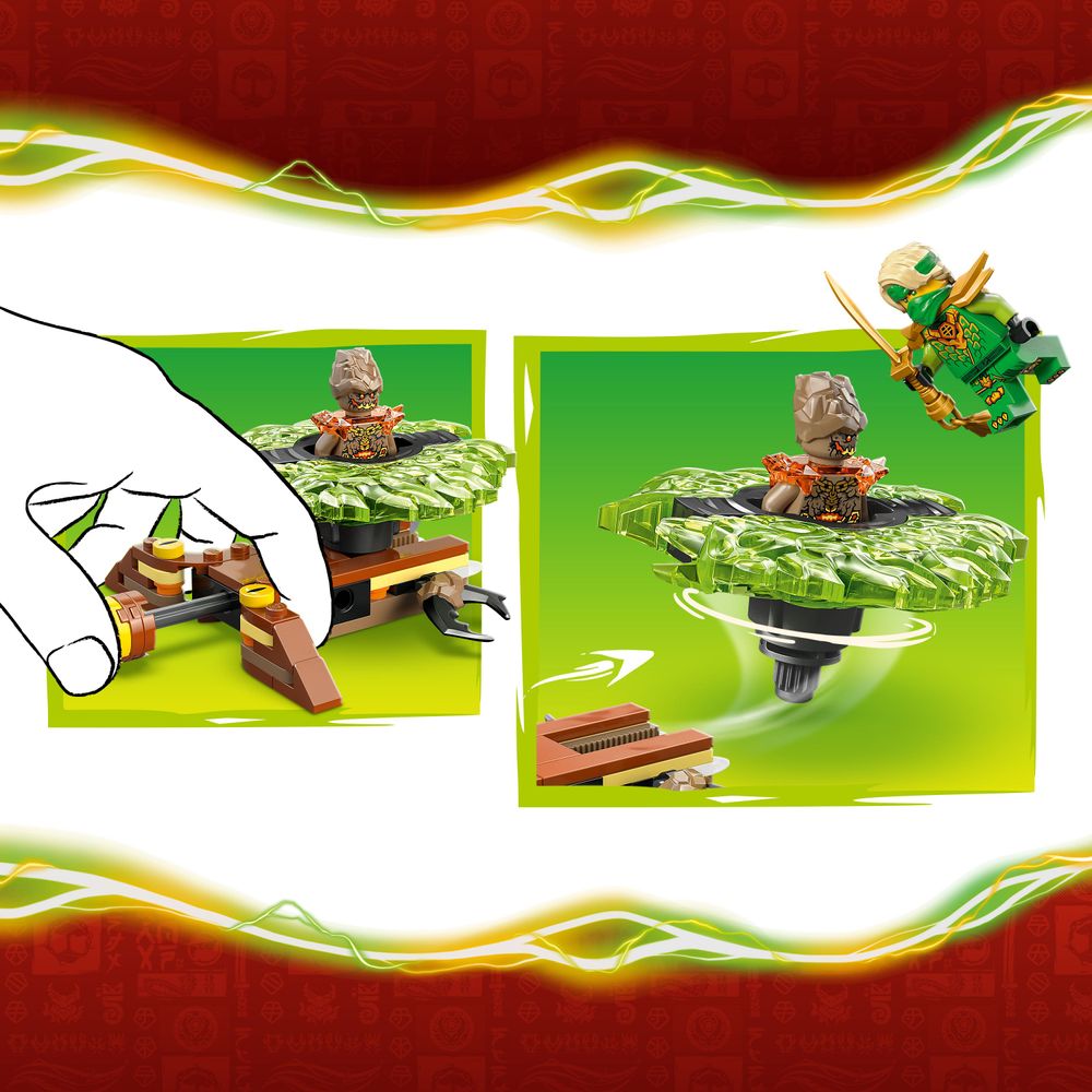 Lloyd vs. Elemental Monster Spinner LEGO 71850