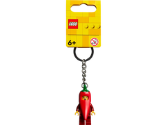 Meisje in chilipeperpak sleutelhanger LEGO 854234