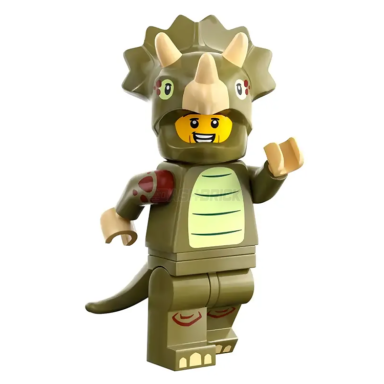 LEGO Collectable Minifigures - Triceratops Costume Fan (8 of 12) [Series 25]