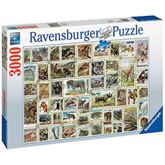 *A Grade* Animal Stamps - 3000 Piece Puzzle