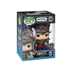 Aang with Armor #406 (Metallic) Funko Pop! - Avatar: The Last Airbender - NFT Release Exclusive LE1727 Pcs