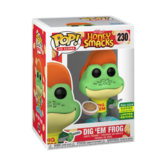 Ad Icons - Kellogg’s Honey Smacks Dig ‘Em Frog SDCC 2024 Summer Convention Shared Exclusive Pop! Vinyl