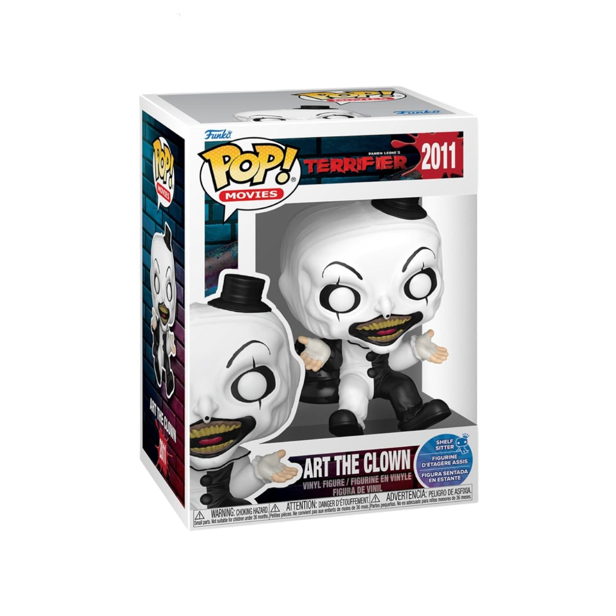 Art The Clown (Shelf Sitter) #2011 Funko Pop - Terrifier - PREORDER