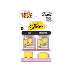 Bart Simpsons and Mr Burns 2 pack Bitty Pop - The Simpsons - PREORDER