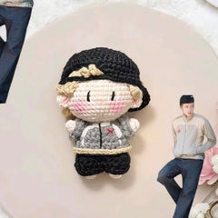 Cortis Member Handmade Crochet Doll,Kpop Chibi Amigurumi Doll Keychain Gift,C016