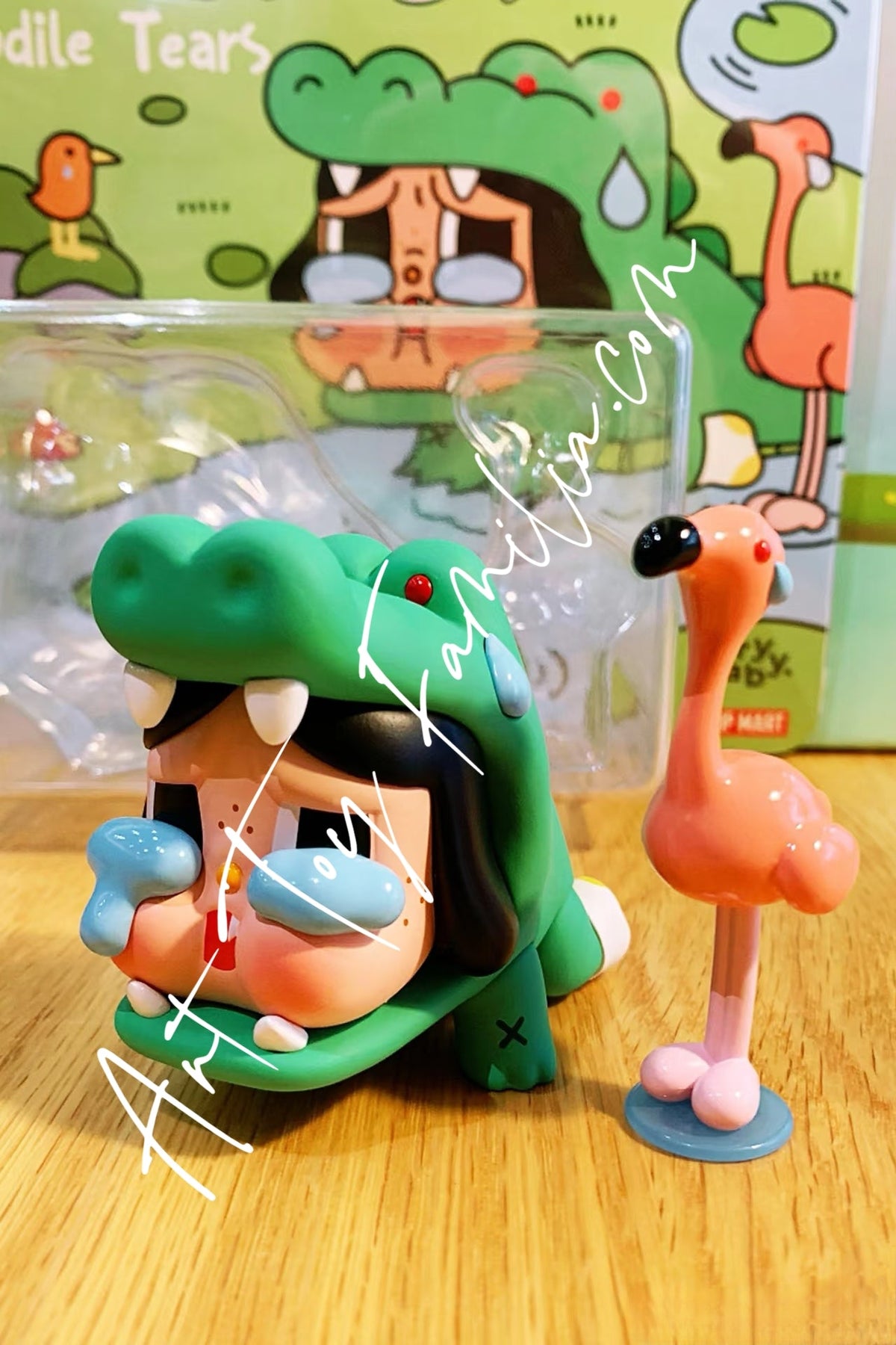 Crybaby Crocodile Tears Figurine