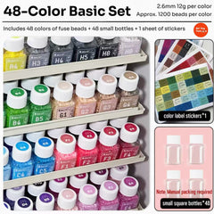 2.6mm DIY Fuse Beads Set – Premium Multi-Color Pixel Art Craft Kit-B001
