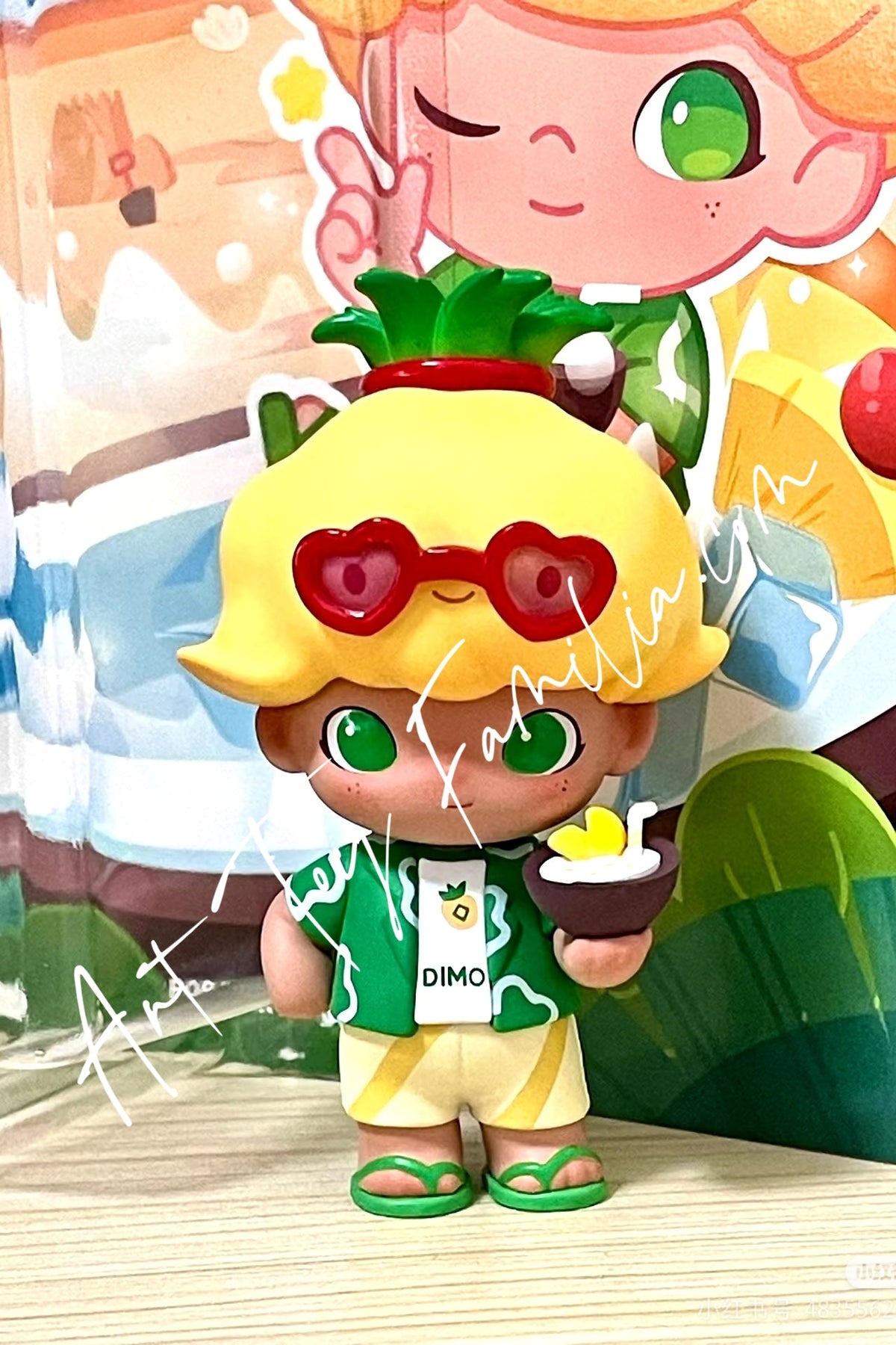 Dimoo Coconut Pineapple Figurine