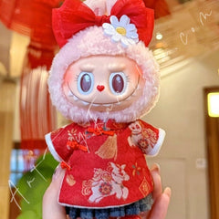 Doll Cloth Year of the Horse Blessing Set For Labubu - 167