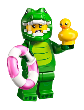 Crocodile Costume Fan LEGO col28-8