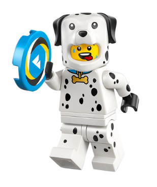 Dalmatian Costume Fan LEGO col28-7
