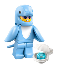 Dolphin Costume Fan LEGO col28-9