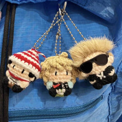 Cortis Martin Seonghyeon Keonho Juhoon James Inspired Handmade Crochet Doll, Kpop Chibi Amigurumi Doll Keychain Gift, C008