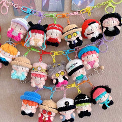 Bigbang G-Dragon Crochet Doll Keychain, Kpop Handmade Chibi Amigurumi Doll Gift, C010