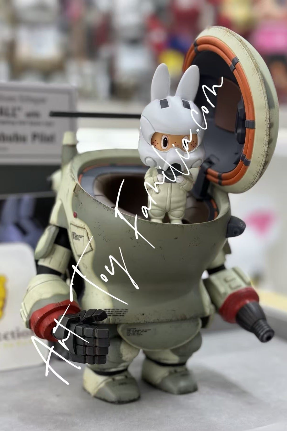 Maschinen Krieger "FIREBALL with Super Armored Fighting Suit Space Type Figurine
