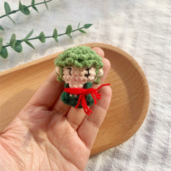 One Piece Handmade Crochet Doll,Chibi Amigurumi Keychain Gift,C015