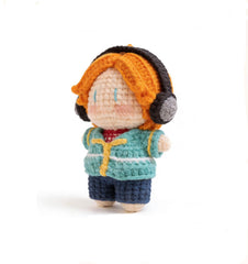 Stranger Things Series Crochet Doll, Chibi Amigurumi Keychain Gift, C012