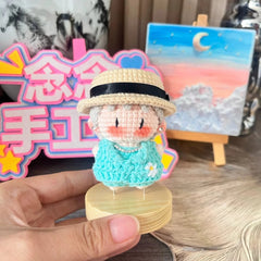 Bigbang G-Dragon Crochet Desk Decor & Keychain, Kpop Handmade Chibi Amigurumi Desk Decor Gift, C011