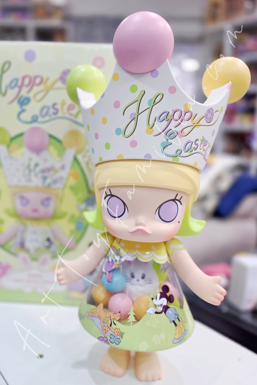 400% MEGA Royal Molly 400% Mickey and Friends-Happy Easter