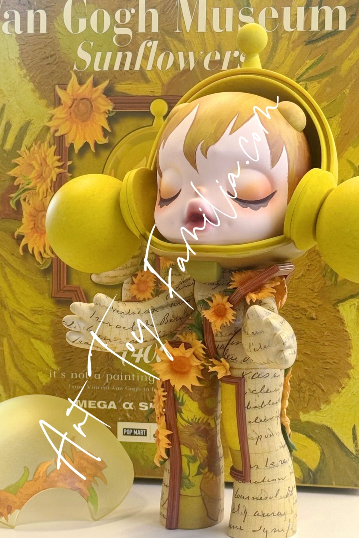 400% MEGA α Skullpanda 400% Van Gogh Museum Sunflowers
