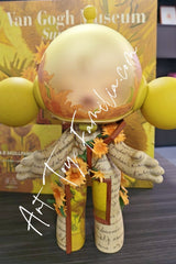 400% MEGA α Skullpanda 400% Van Gogh Museum Sunflowers