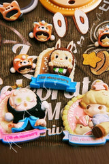 Celebrating The Moment Series Fridge Magnet