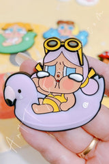 Crybaby Vacation Mode On Series Fridge Magnet