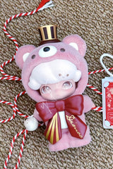 Dimoo Strawberry Latte Teddy