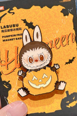 Happy Halloween Party Series Pumpkin Fridge Magnet Badge