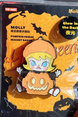 Happy Halloween Party Series Pumpkin Fridge Magnet Badge