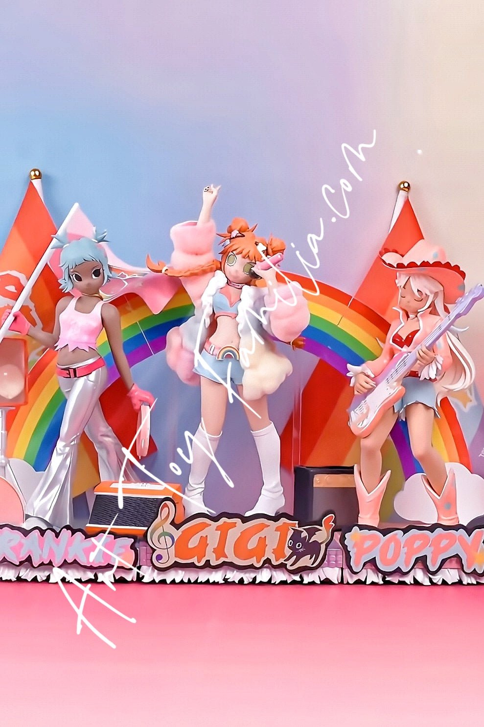 Peach Riot Rainbow Riot Set Figurine