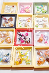 Pop Bean Pajama Party Series Keychain - 泡泡萌粒睡衣派对系列钥匙扣