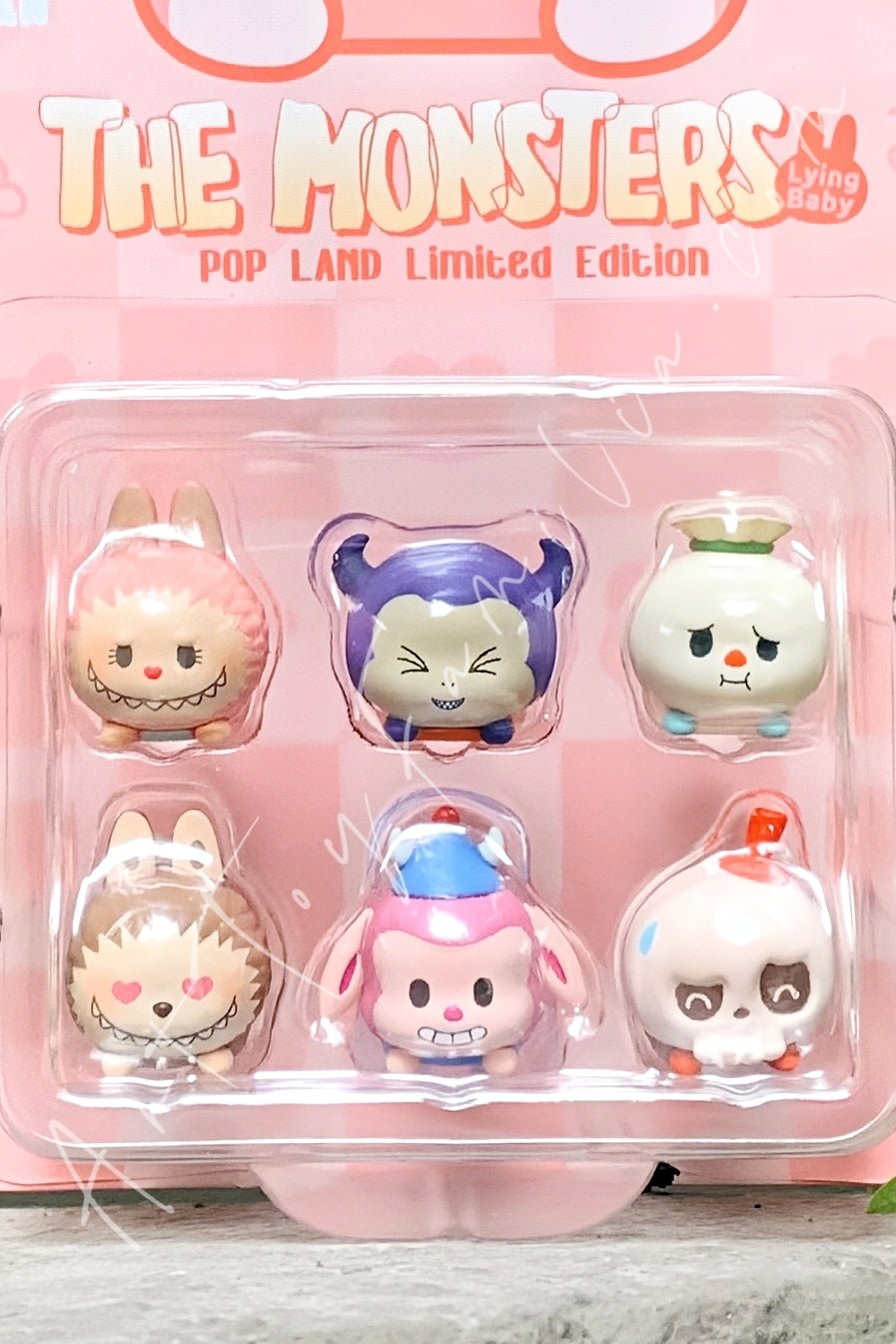 Pop Bean The Monsters Labubu Lying Baby Set