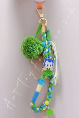 The Monsters Labubu Fall Into Sweaters Series Lanyard