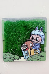 The Monsters Labubu Hide And Seek Series Fridge Magnet